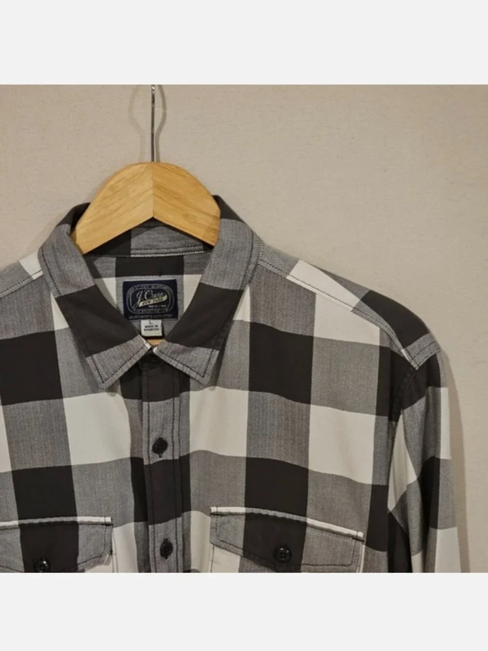 J. Crew Flannel Button Down L